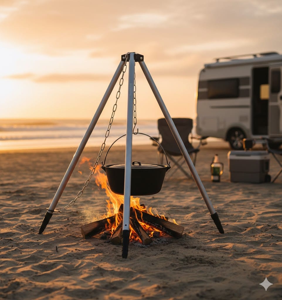 حامل ثلاثي القوائم للتخييم من Fire Maple