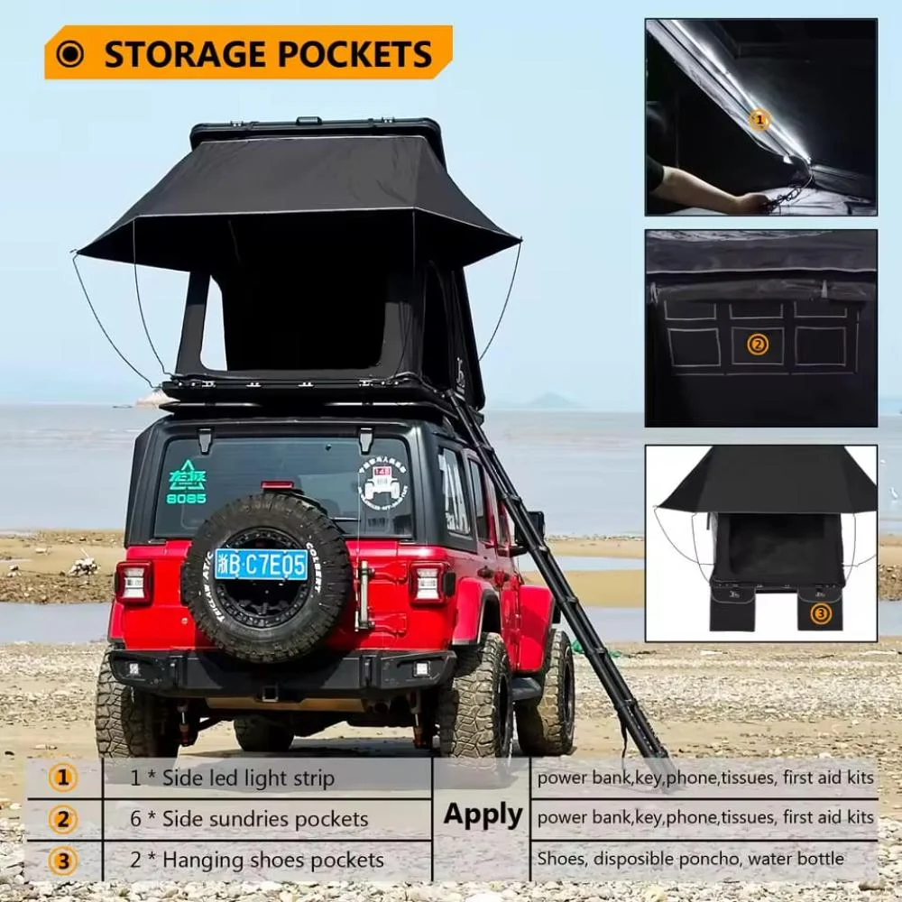 خيمة سقف السيارة المثلثة