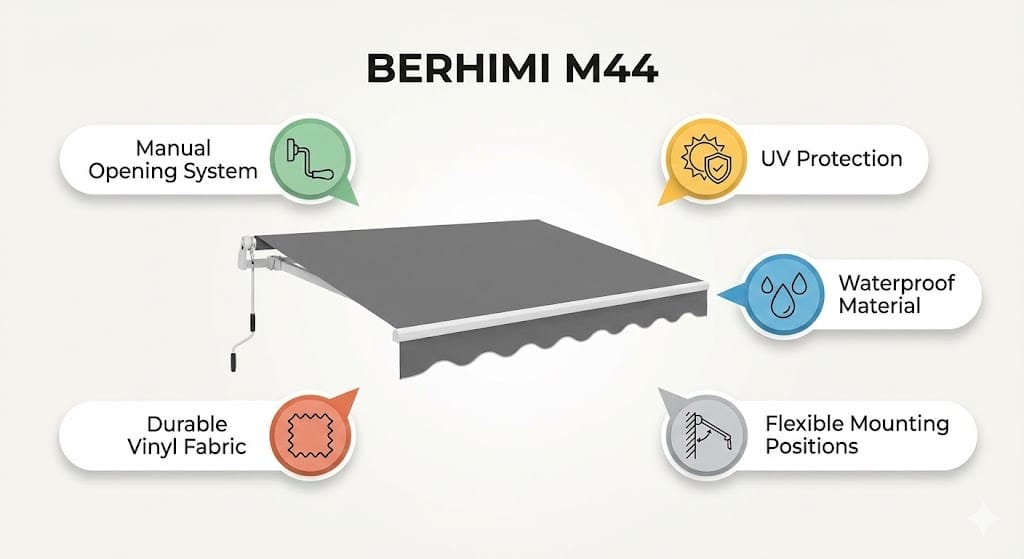 مظلات BERHIMI الخارجية